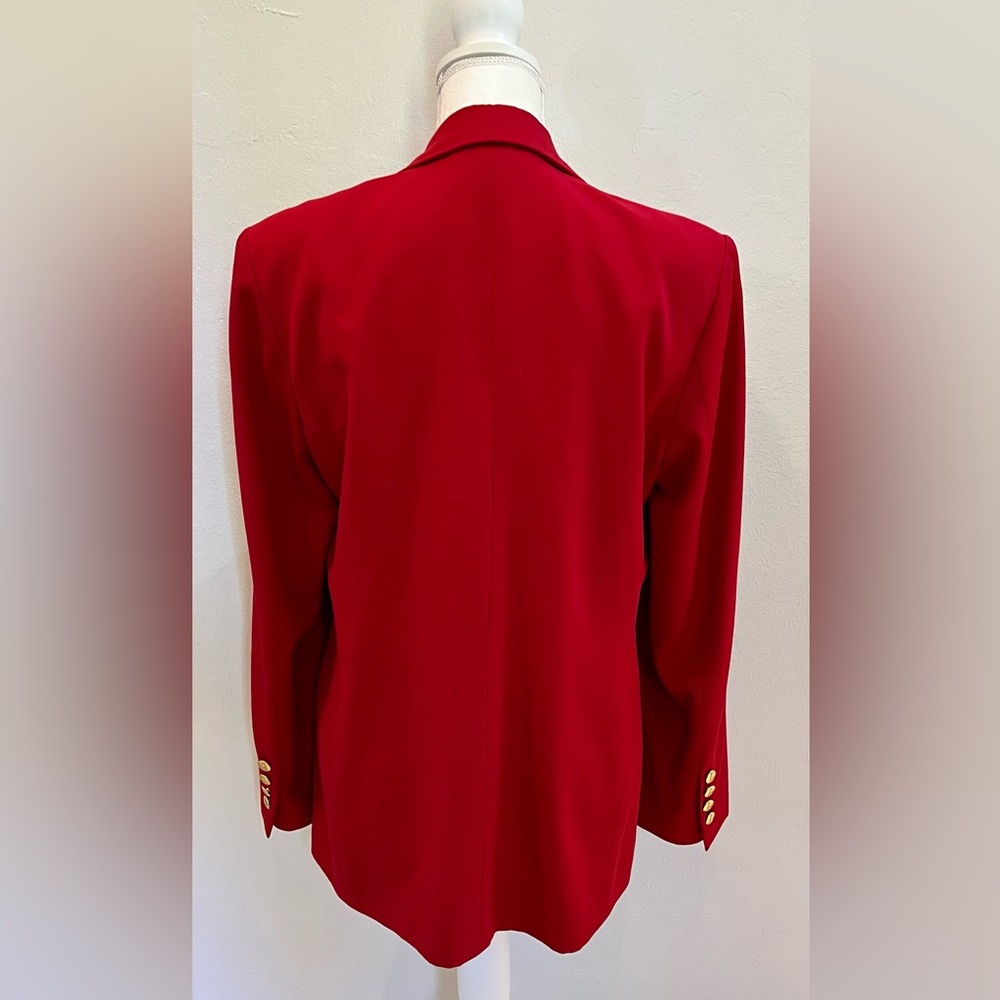 Austin reed 100% wool red blazer - Picture 4 of 7
